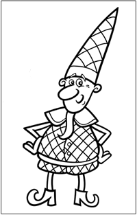 COLOURING : Christmas elf | Baby Hints & Tips