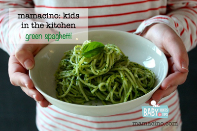 RECIPE Green Spaghetti | Baby Hints & Tips