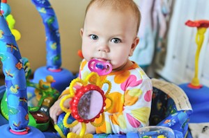 funny baby with dummy - When to Stop Sterilising Baby Bottles? Baby Hints and Tips