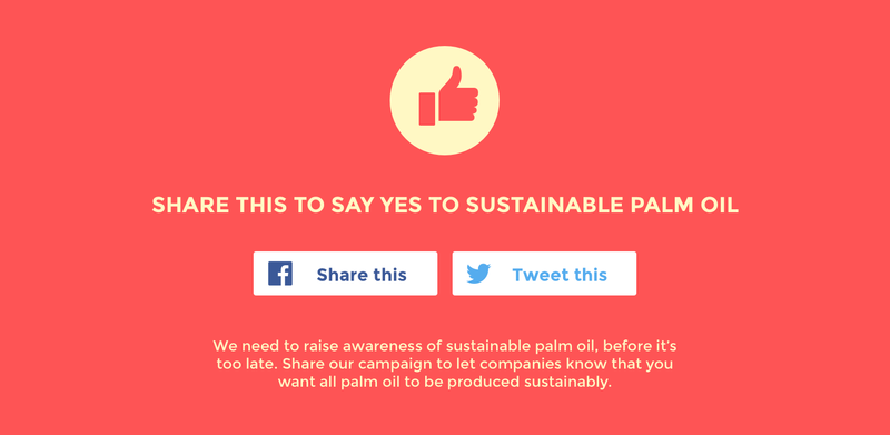 say yes to sustainable palm oil