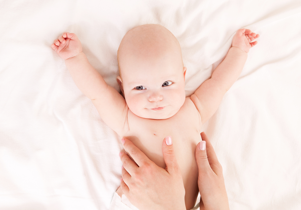 post natal depression and baby massage