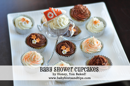 Recipe Baby Shower Cupcakes Baby Hints And Tips