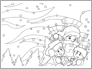 Download Christmas Colouring Pages and Printables