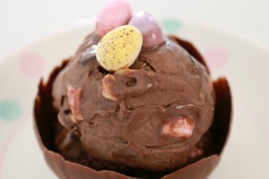 easter chocolate bowls