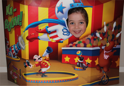 carnival party photo prop - carnival party games