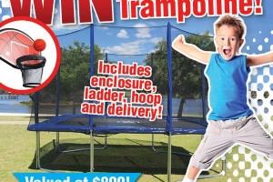 win a trampoline