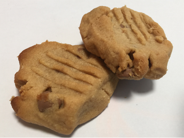 peanut butter choc chip cookies