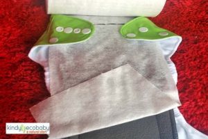 Simple steps for changing a cloth nappy
