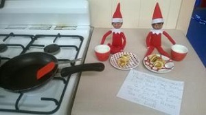 elf on the shelf make pancakes - best Elf On The Shelf Ideas For Christmas 