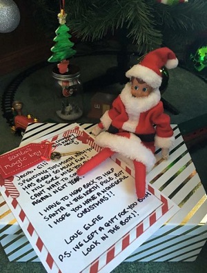 goodbye from the Elf on the Shelf - Best ideas for saying goodbye
