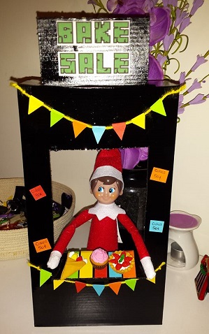 the elves are having a bake sale - Best Elf On The Shelf Ideas This Christmas