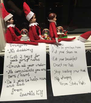 to do list from the elves