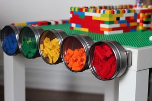 Kojo Designs DIY Lego Storage Table