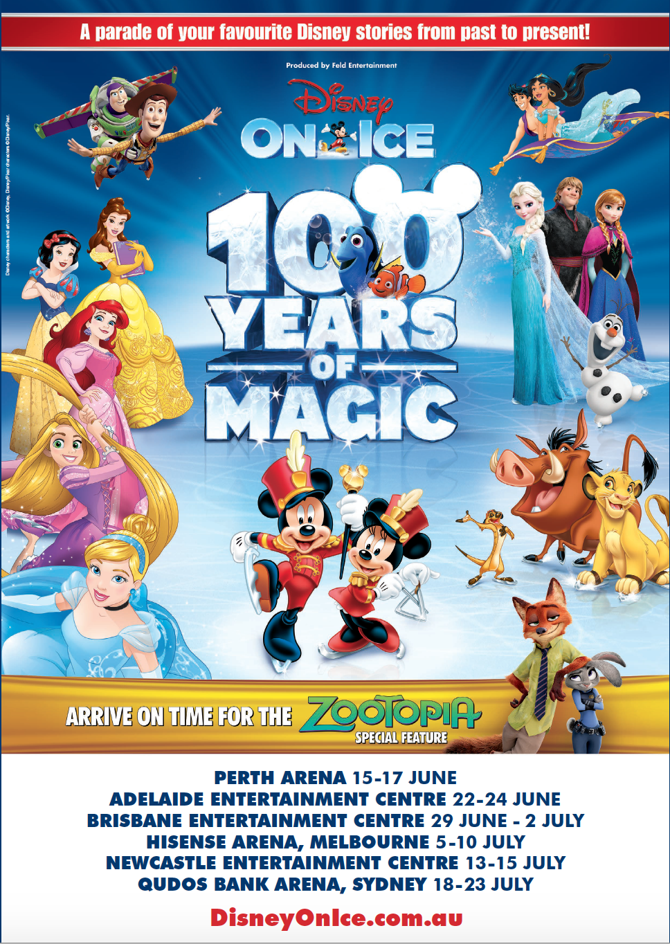 Disney On Ice celebrates 100 Years Of Magic - Win Tickets ...