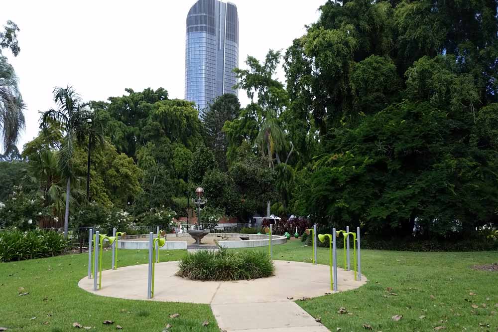 Bike Paths at Brisbane Botanical Gardens
